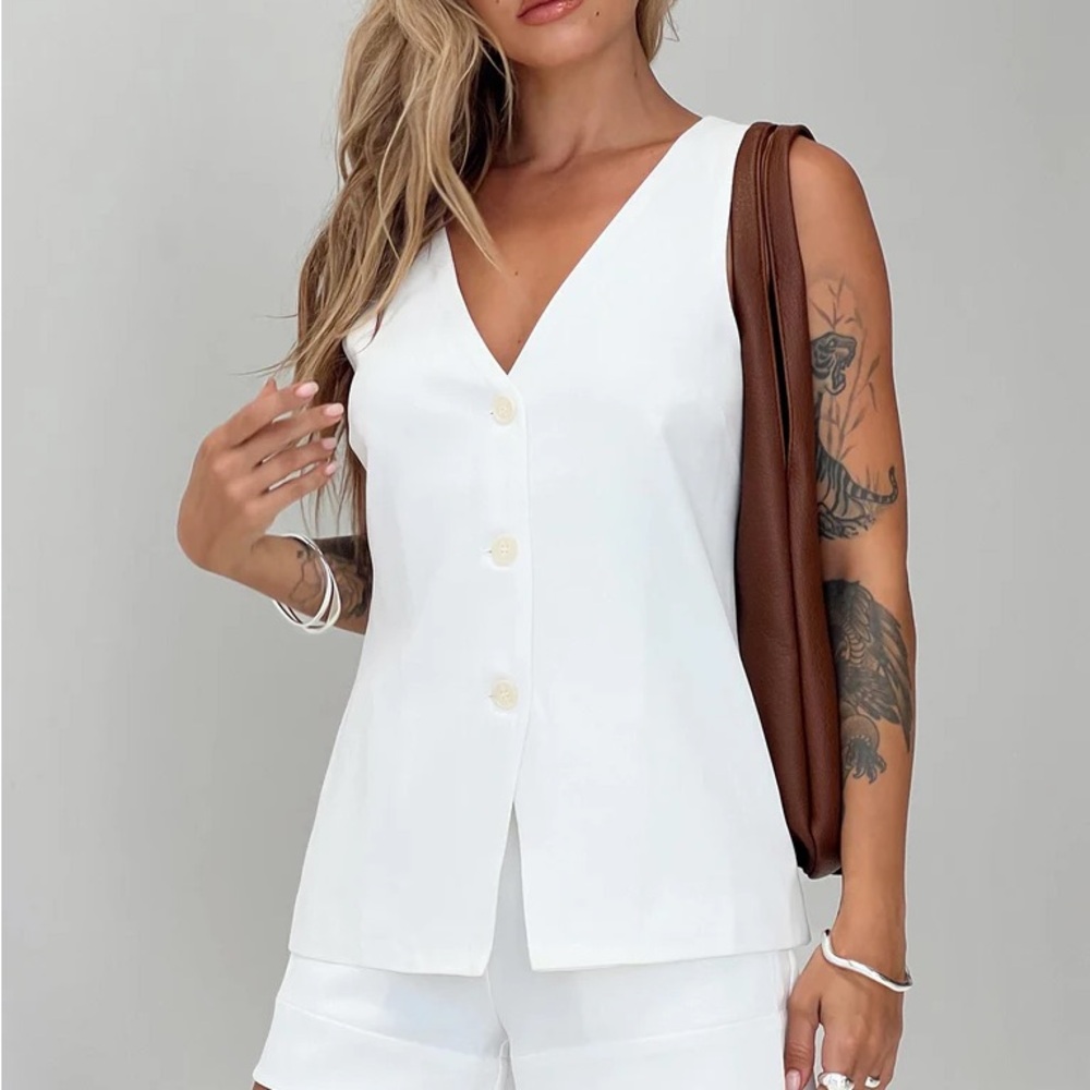 Princess Polly Lesky Set White